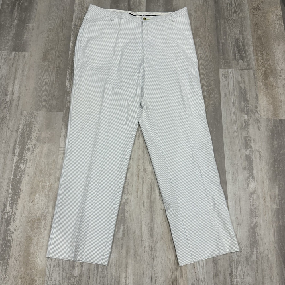 Tailorbyrd Subtle Striped Chinos